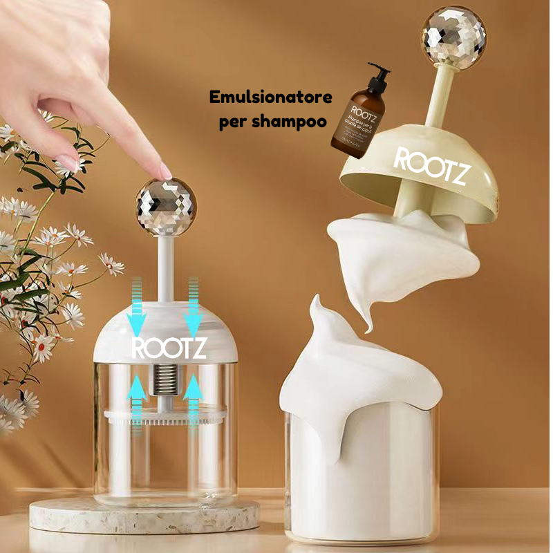 Shampoccino de Rootz - Champú emulsionante