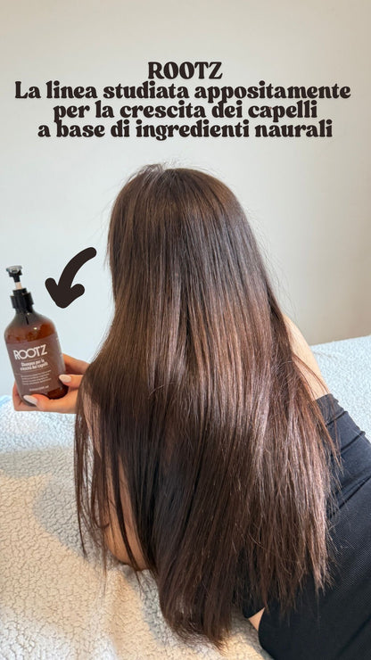 ROOTZ – Champù para crecimiento natural rápido y cabello más fuerte