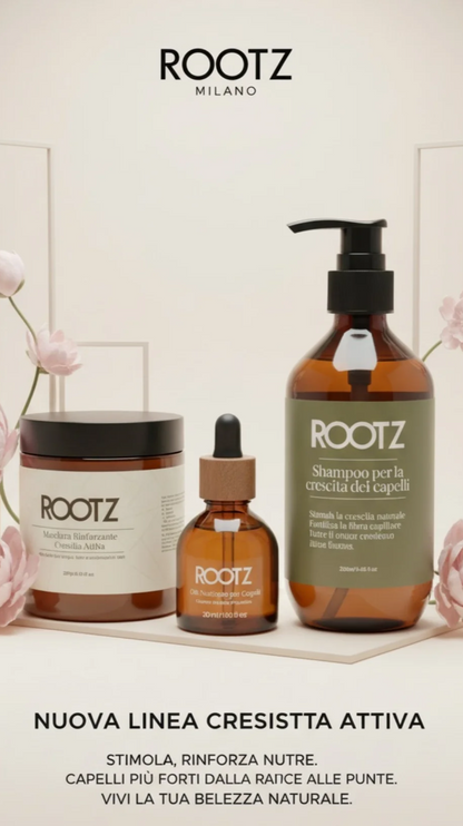 Olio crescita protettivo - al profumo di Cocco e Vaniglia