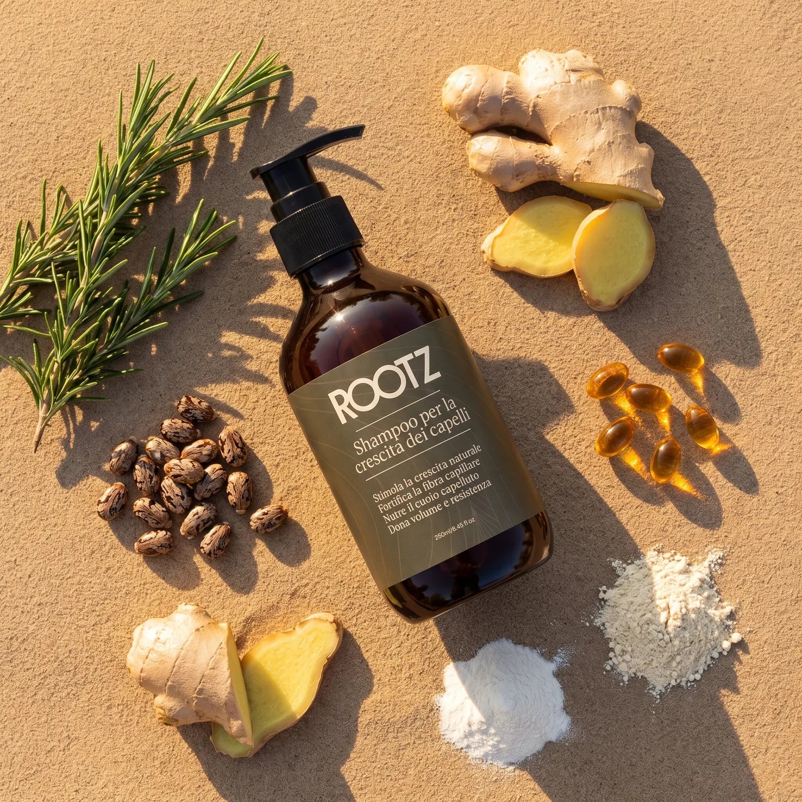 Gli attivi dello shampoo ROOTZ